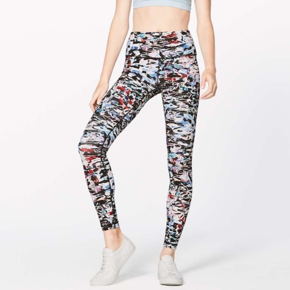 Lululemon Wunder Under Hi-Rise Tight (Full-On Luxtreme 21")Culture Clash Multi - Picture 3 of 5